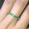 10 Colors Simple Style Enamel Ring Paved With Shiny Cubic Zircon Stone Fashion Wed Engage Ring For Women
