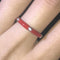 10 Colors Simple Style Enamel Ring Paved With Shiny Cubic Zircon Stone Fashion Wed Engage Ring For Women