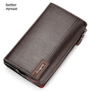 Baellerry Men Clutch Bag Large Capacity Men Wallets Cell Phone Pocket Passcard Pocket High Quality Multifunction Wallet For Men
