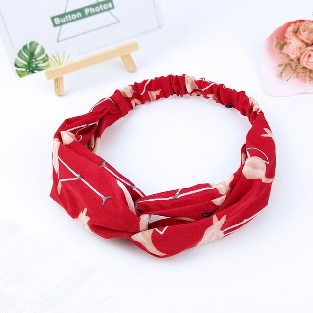 Scrunchies Woman Knotted Turban Hair Accessories for Girls Turban Elastic Hairband Head Wrap Striped  Hair Scrunchies W276