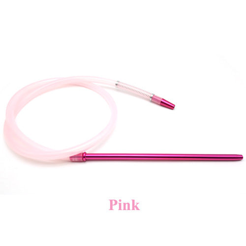 LOMINT Aluminium alloy Silicone Hose Tube With Spring For Hookah Shisha Chicha Narguile Accessories China Brazil Spain France