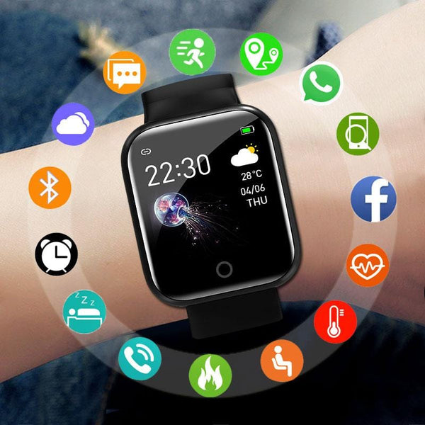2020 New Smart Watch Men Women Smartwatch For Android IOS Electronics Smart Clock Fitness Tracker Silicone Bluetooth Smart-watch