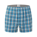 New Mens Underwear Boxers Shorts Casual Cotton Sleep Underpants High Quality Brands Plaid Loose Comfortable Homewear Panties