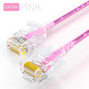 SAMZHE Cat6 Ethernet Cable Cat 6 A 10Gbps Network Slim Cable  for RJ45 Router  TV box Networking LAN Cords