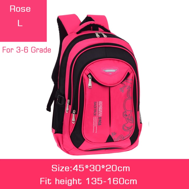 Crossten Top quality  Waterproof Children's backpack boys girls Primary schoolbag  Kindergarten Infantil Kids backpack  Mochila