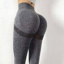 Women's Seamless Yoga Pants High Waist Gym Workout Leggings Belly Control Fitness Running Sports Leggings Butt Lifting Leggings