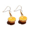 Earring For Women Resin Drop Custom Made Cute Girls Eardrop Funny Bread Baguette Pie Cookies Gift Handmade