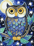 AZQSD 5D Diamond Mosaic Owl Needlework DIY Full Sets Diamond Embroidery Animal Picture Of Rhinestones Home Decor