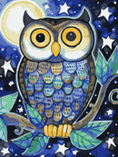 AZQSD 5D Diamond Mosaic Owl Needlework DIY Full Sets Diamond Embroidery Animal Picture Of Rhinestones Home Decor