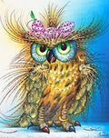 AZQSD 5D Diamond Mosaic Owl Needlework DIY Full Sets Diamond Embroidery Animal Picture Of Rhinestones Home Decor