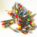 50Pcs Dental Lab Nylon Latch Small Flat Polishing Polisher Prophylaxis Brushes Disposable Dental Care Brush Head