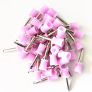 50Pcs Dental Lab Nylon Latch Small Flat Polishing Polisher Prophylaxis Brushes Disposable Dental Care Brush Head