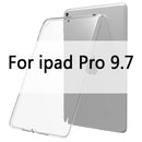 Case For iPad 10.2 2019 MiNi 2 3 4 5 TPU Transparent Silicone Shockproof Cover For New iPad 2017 2018 Pro 10.5 Air 1 2 Back Case