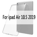 Case For iPad 10.2 2019 MiNi 2 3 4 5 TPU Transparent Silicone Shockproof Cover For New iPad 2017 2018 Pro 10.5 Air 1 2 Back Case