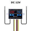 STC-3008 KT99 Dual Digital Temperature Controller Two Relay Output 12V 24V 220V Thermoregulator Thermostat With Heater Cooler