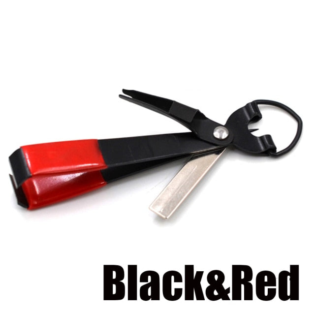 Fishing Quick Knot Tool Fast Tie Nail Knotter  Line Cutter Clipper Nipper Hook Sharpener Fly Tying Tool Fishing Tackle Gear