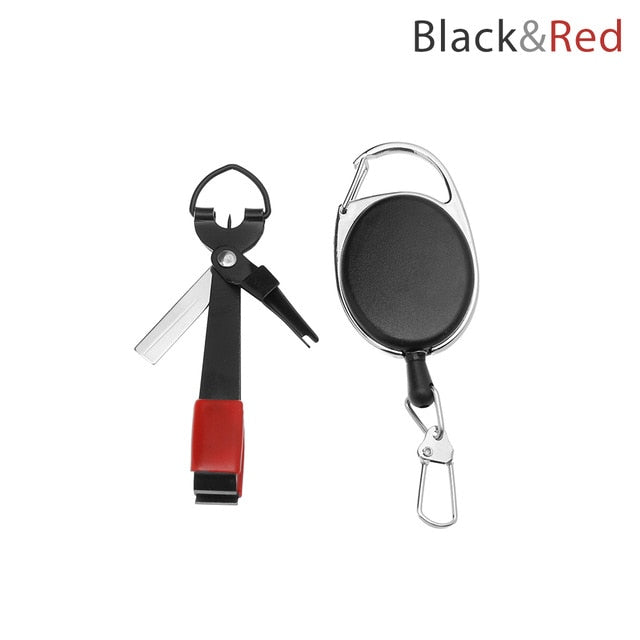 Fishing Quick Knot Tool Fast Tie Nail Knotter  Line Cutter Clipper Nipper Hook Sharpener Fly Tying Tool Fishing Tackle Gear