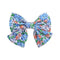 2019 Lovely Baby Girls Print Flower Bohemian Style Bow BB Hair Clips Headwear Children Cute Cotton Hairpins Hair Accessories