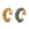 2020 New Fashion Pearl Ear Cuff Bohemia Stackable C Shaped CZ Rhinestone Small Earcuffs Clip Earrings for Women Wedding Jewelry
