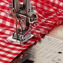 Hot sale 1Pcs Sliver Rolled Hem Curling Presser Foot For Sewing Machine Singer Janome Sewing Accessories