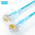 SAMZHE Cat6A Ethernet Cable  Ultrafine Cat 6 UTP Ethernet Patch Cable - Slim RJ45 Computer XBox Networking LAN Cords