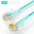 SAMZHE Cat6A Ethernet Cable  Ultrafine Cat 6 UTP Ethernet Patch Cable - Slim RJ45 Computer XBox Networking LAN Cords