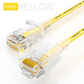 SAMZHE Cat6A Ethernet Cable  Ultrafine Cat 6 UTP Ethernet Patch Cable - Slim RJ45 Computer XBox Networking LAN Cords