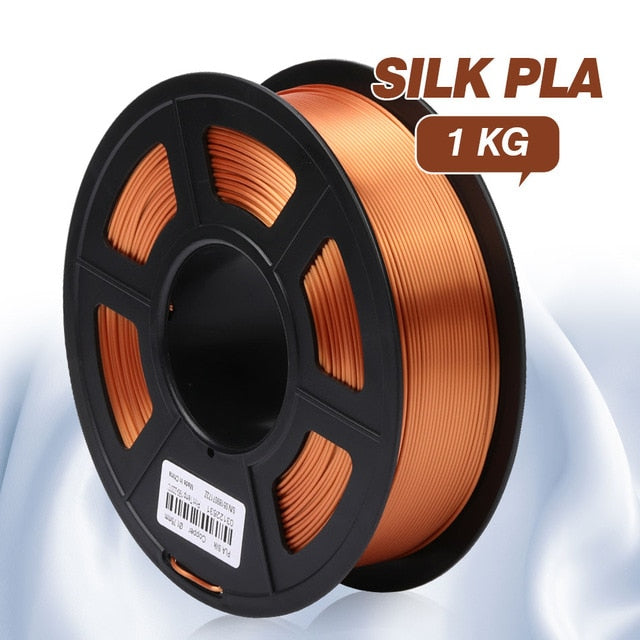 SUNLU SILK PLA Filament 1.75mm 1kg 3d Printer Filament Silk Texture 3D Printing Materials