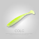 BEARKING EZ shinner Fishing Lures 50mm 75mm 100mm Wobblers Carp Fishing Soft Lures Silicone Artificial Double Color Baits