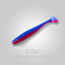 BEARKING EZ shinner Fishing Lures 50mm 75mm 100mm Wobblers Carp Fishing Soft Lures Silicone Artificial Double Color Baits