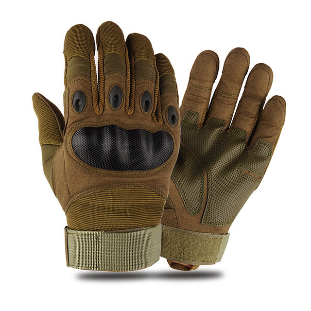 Touchscreen Motorcycle Gloves Artificial Leather Hard Knuckle Full Finger Protective Gear Racing Biker Riding Moto Motocross