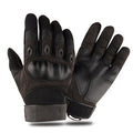 Touchscreen Motorcycle Gloves Artificial Leather Hard Knuckle Full Finger Protective Gear Racing Biker Riding Moto Motocross