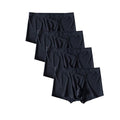 4pcs/lot Seamless Men Boxers Luxury Silk Boxers Underwear Spandex 3D Crotch Boxer Nylon Underwear Shorts Slips