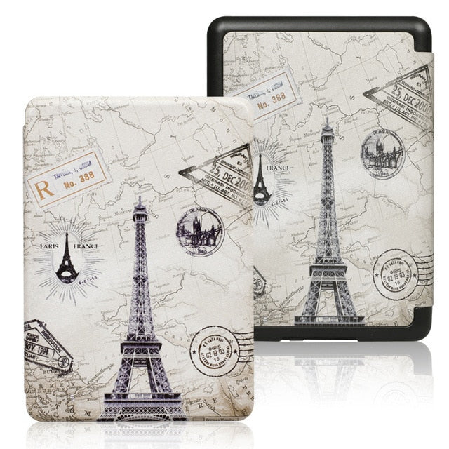 For New Kindle 2019 Case Thinnest Lightest PU Leather Smart Cover for New Kindle 10th Generation 2019 Released