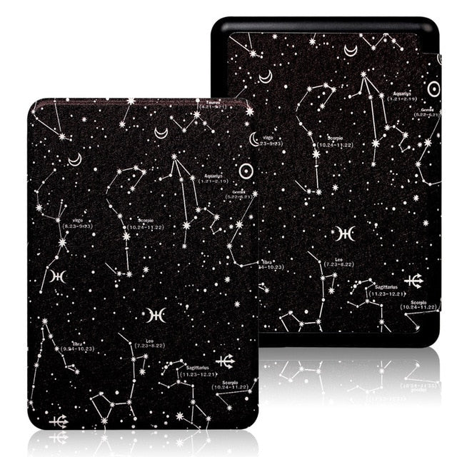 For New Kindle 2019 Case Thinnest Lightest PU Leather Smart Cover for New Kindle 10th Generation 2019 Released