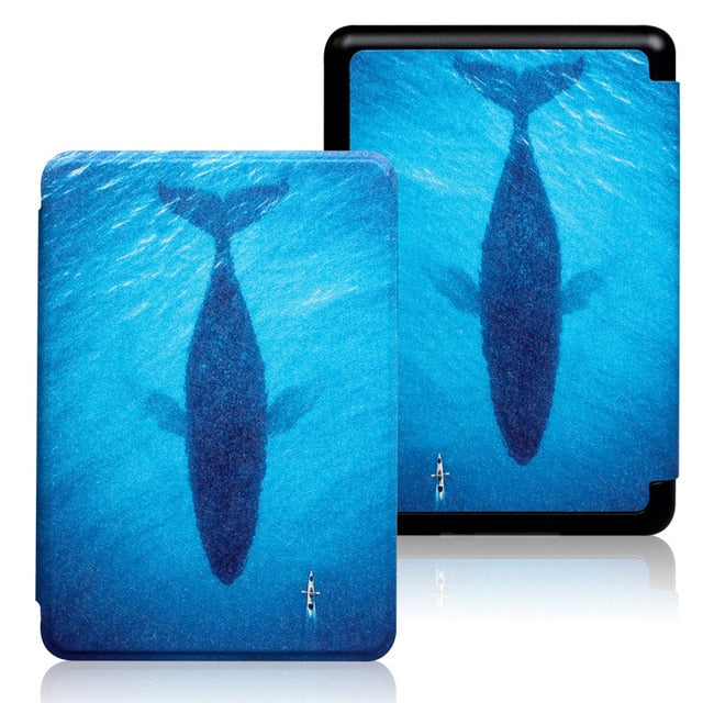 For New Kindle 2019 Case Thinnest Lightest PU Leather Smart Cover for New Kindle 10th Generation 2019 Released