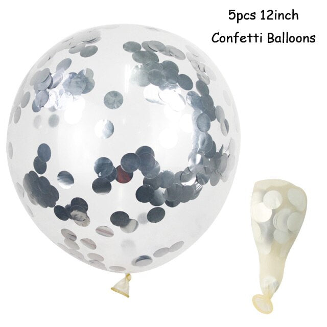 5m Birthday Balloons Chain Birthday Party Decorations Kids Globos Ballon Arch Accessories Wedding Balony Baloon Chain