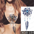 Waterproof Temporary Tattoo Sticker I Love You Flash Tattoos Lip Print Butterfly Flowers Body Art Arm Fake Sleeve Tatoo Women