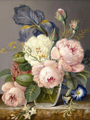 Evershine 5D DIY Diamond Painting Flower Cross Stitch Kit Mosaic Diamond Embroidery Rose Full Square Drill Home Decoration