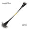 20PCS Anti Bite Steel Fishing Line 15cm-30cm Steel Wire Leader With Swivel Fishing Accessory Fishing Wire Olta Leadcore Leash