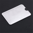 New Anti Rfid Bank Card Holder Metal NFC Blocking Reader Lock ID Credit Card Bag Men Women Laser Aluminium Card Case Protect