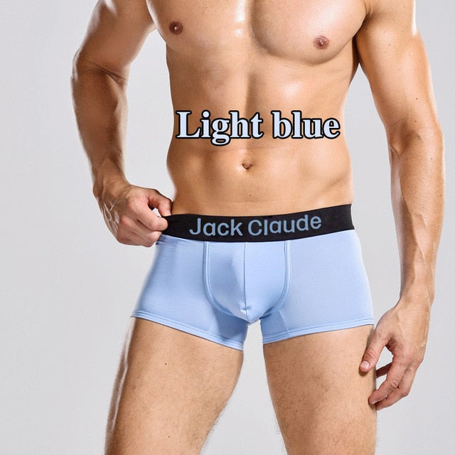 10Pcs/Lot Mens Underwear Boxers Men's Sexy Soft Underpants Boxer For Men Panties Comfortable boxeador bokserki Male Boxershorts