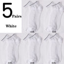 5Pairs/Lot Women Socks for summer Ultra-thin Transparent Cass Glass fiber Silk Socks Fashion daisy Flower Japan Ankle Socks