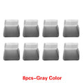 4/8/16pcs Table Chair Legs Silicone Caps Funiture Feets Protector Covers Non-slip Table Leg Caps Foot Protection Bottom Covers