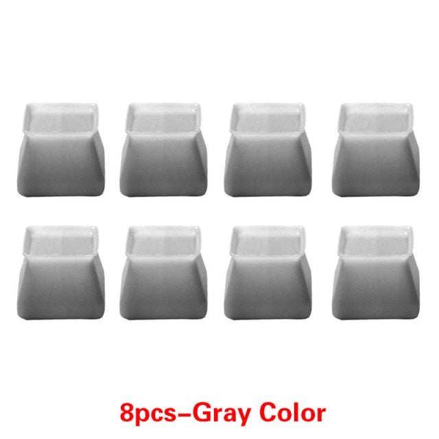 4/8/16pcs Table Chair Legs Silicone Caps Funiture Feets Protector Covers Non-slip Table Leg Caps Foot Protection Bottom Covers