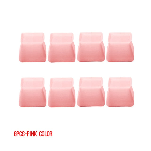 4/8/16pcs Table Chair Legs Silicone Caps Funiture Feets Protector Covers Non-slip Table Leg Caps Foot Protection Bottom Covers