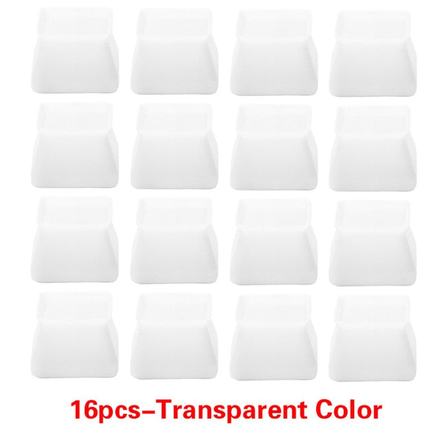 4/8/16pcs Table Chair Legs Silicone Caps Funiture Feets Protector Covers Non-slip Table Leg Caps Foot Protection Bottom Covers