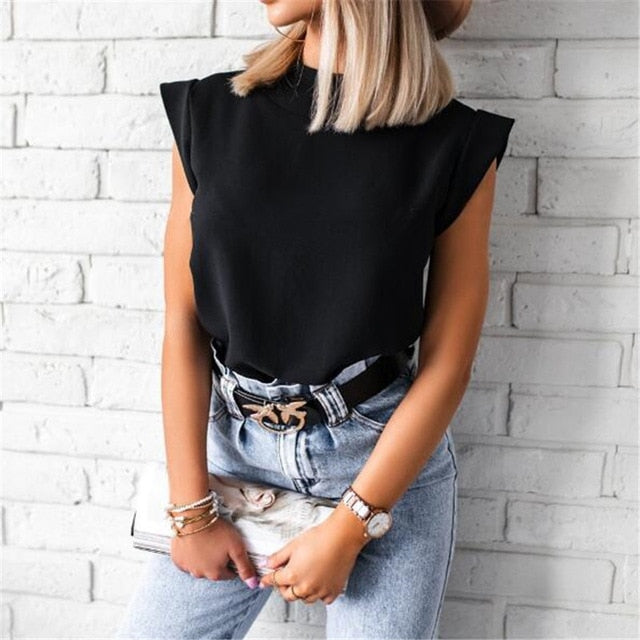 Women Lips Printed T Shirt Ladies Casual Stand Neck Tee Tops Short Sleeve Streetwear Summer Floral Plus Size Pullover T-shirts