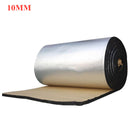 50x200cm 5/10/15mm Car Sound Deadener Mat Noise Bonnet Insulation Deadening for Hood Engine Sticker