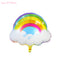 1 Set Unicorn Party Balloons Birthday Baloon Unicorn Decoration Latex Confetti Balloon Birthday Party Decoration Balloons Kids